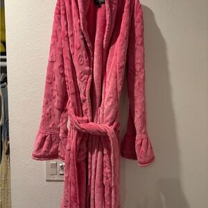 Juicy Couture Pink Plush Robe
